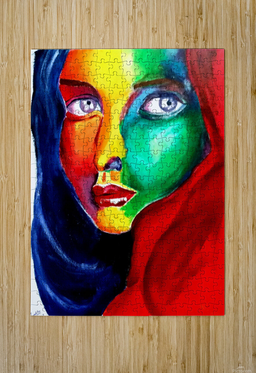 The Exuisite Lady Nandita Venkatraman Puzzle printing