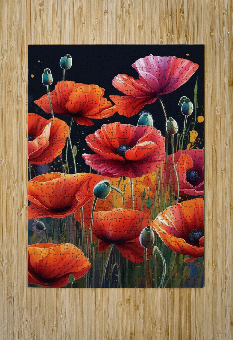 Floral Spectrum 12 Esmonbijouart Puzzle printing