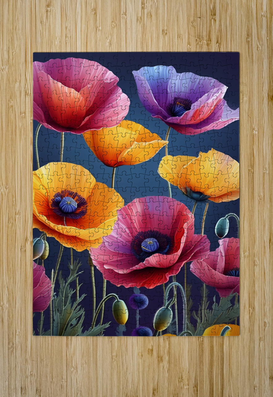 Floral Spectrum 5 Esmonbijouart Puzzle printing