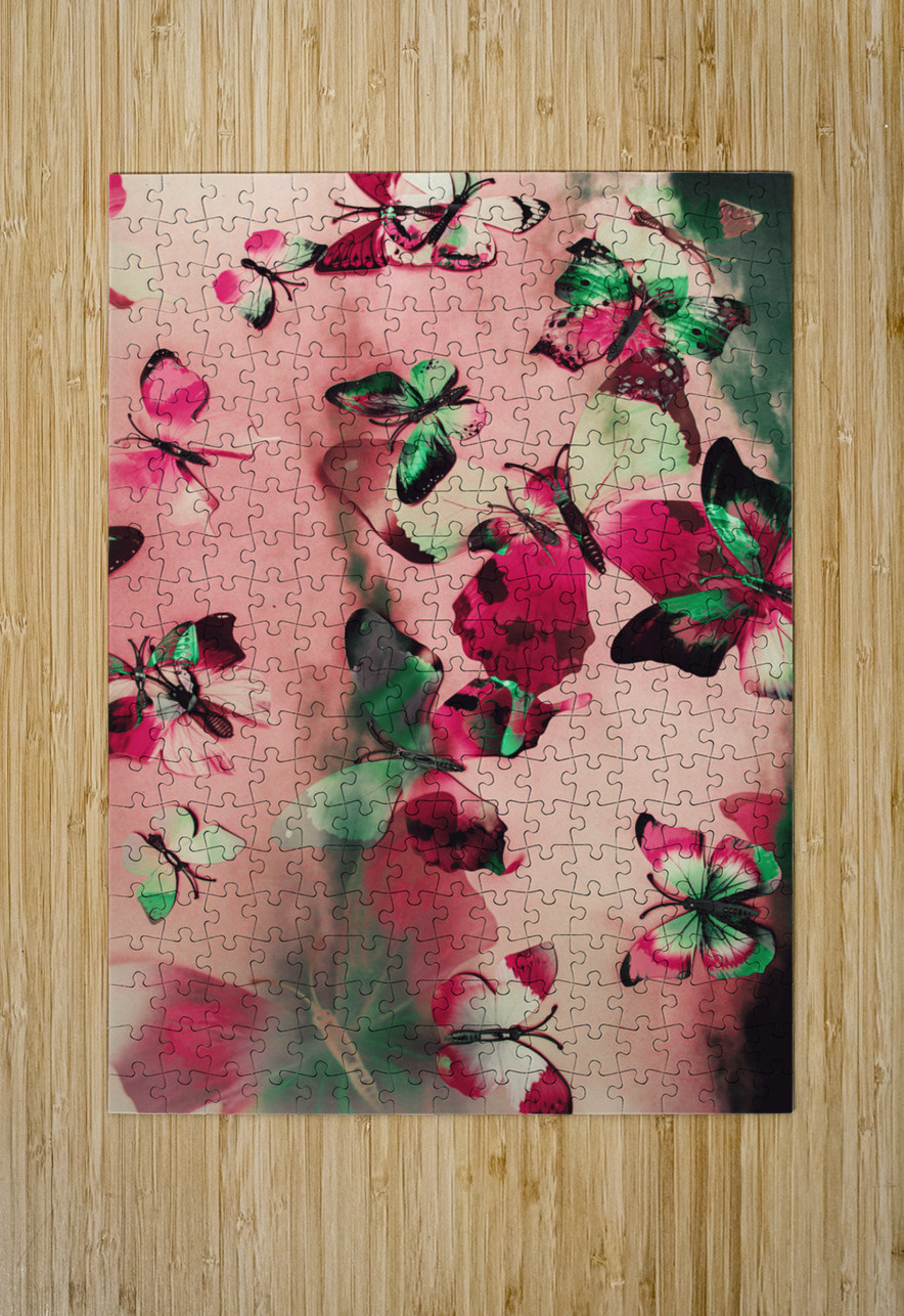 Creative butterfly background Jorgo Puzzle printing