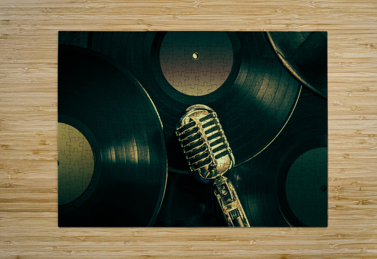Recording studio art Jorgo Puzzle printing