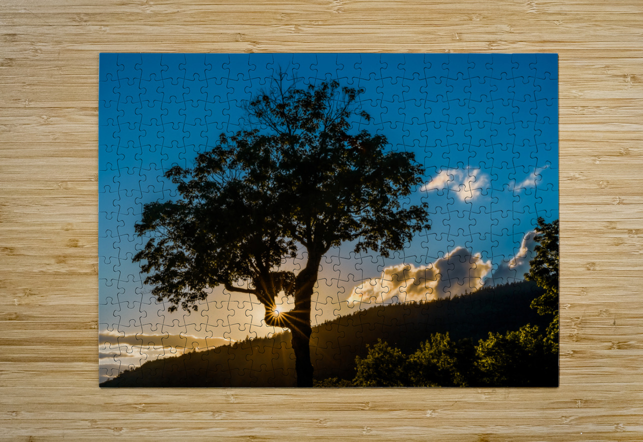 Kancamangus Sunset Geoffrey Prior Puzzle printing