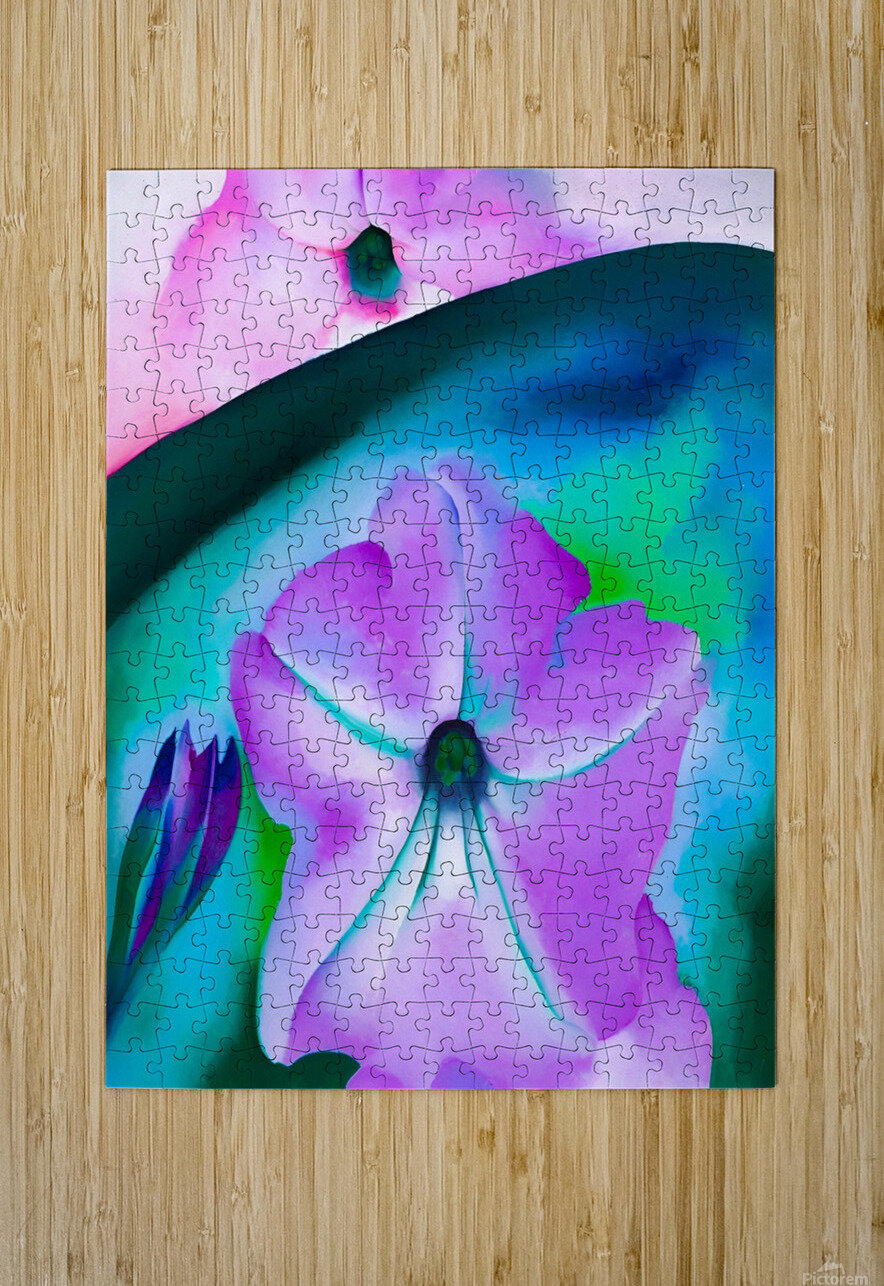 Georgia O’Keeffe - Petunia No. 2 William Store Puzzle printing