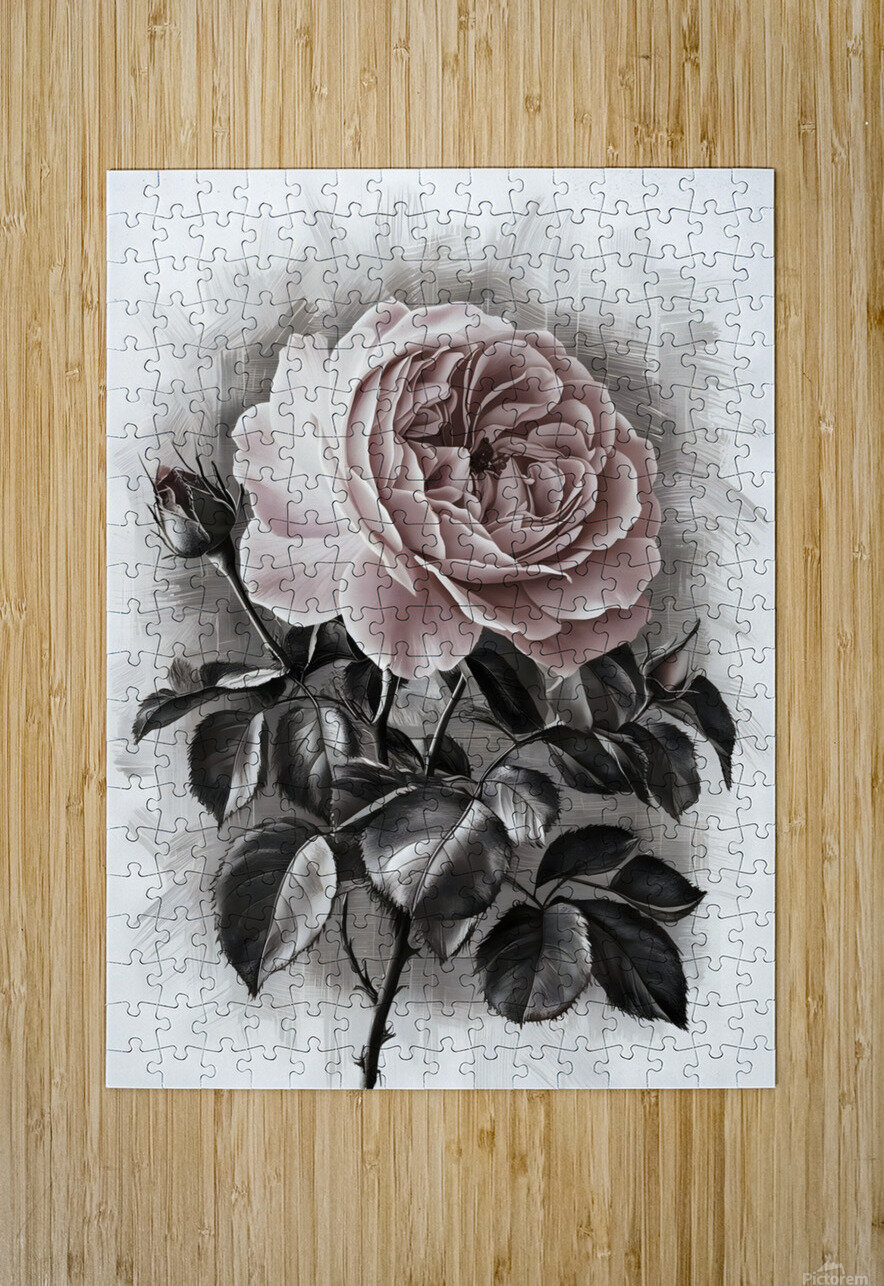 Abstract Rose Pro Designs 77 Puzzle printing