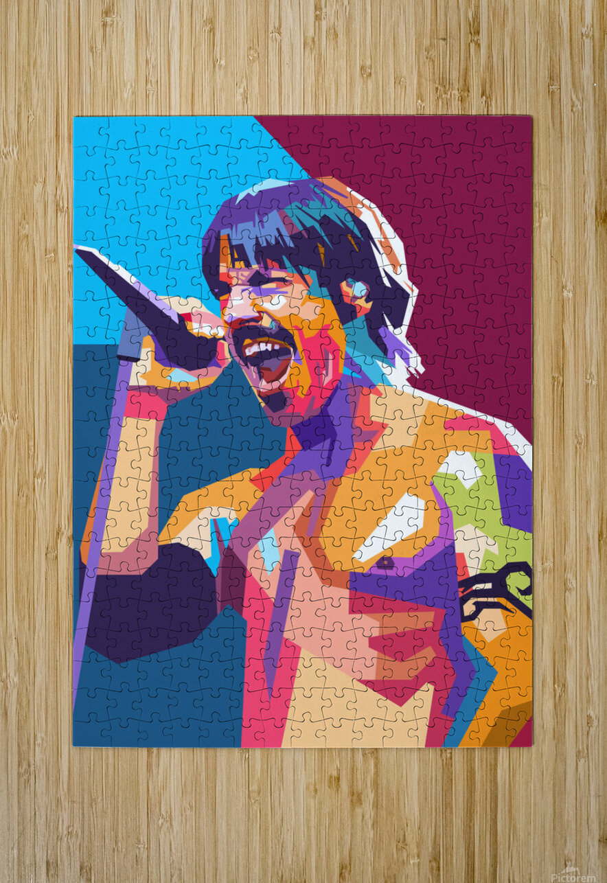 Anthony Kiedis art Hantamrata Puzzle printing