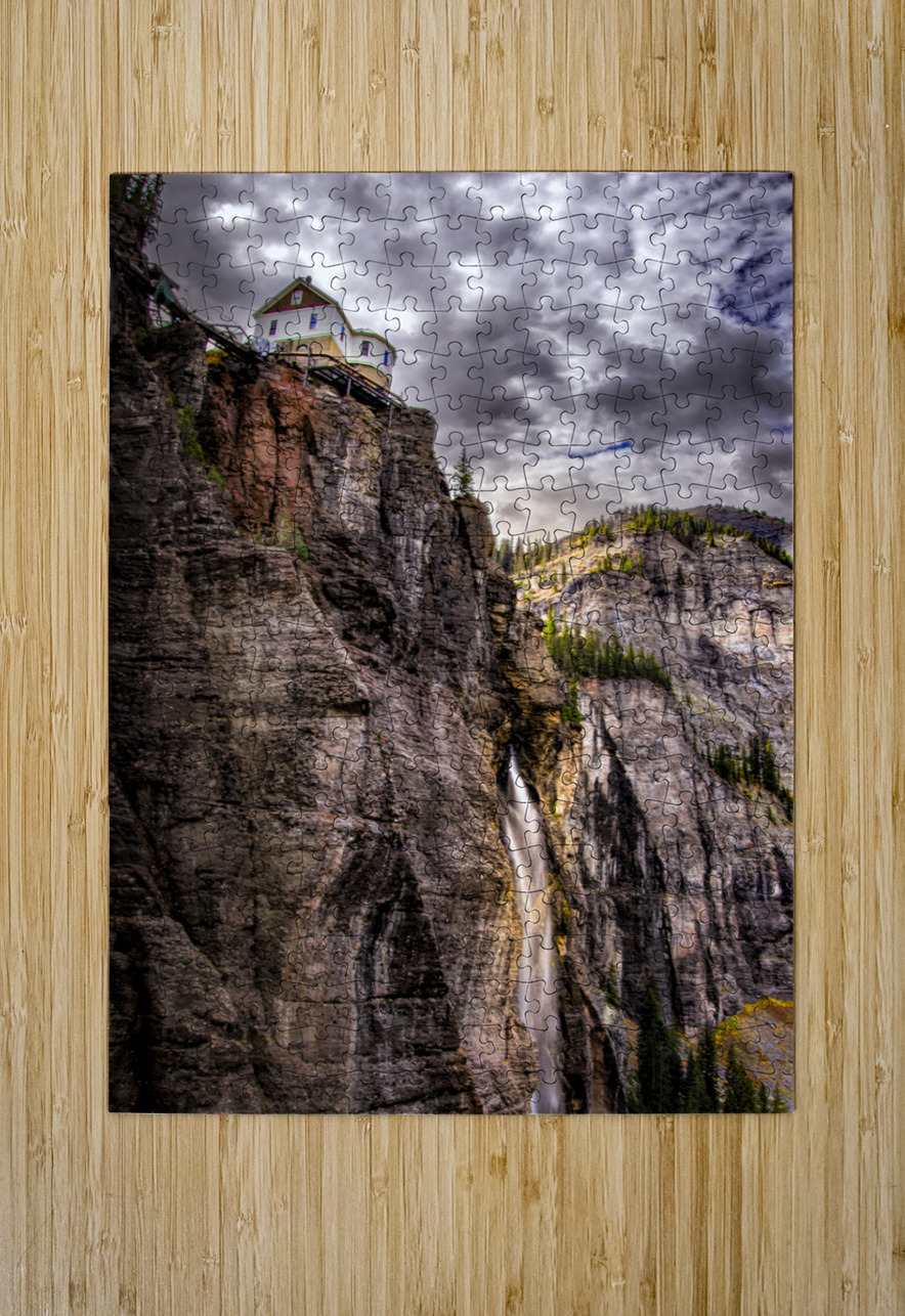 Bridal Veil Falls Hydroelectric Power Plant Norma Brandsberg Photography Puzzle printing