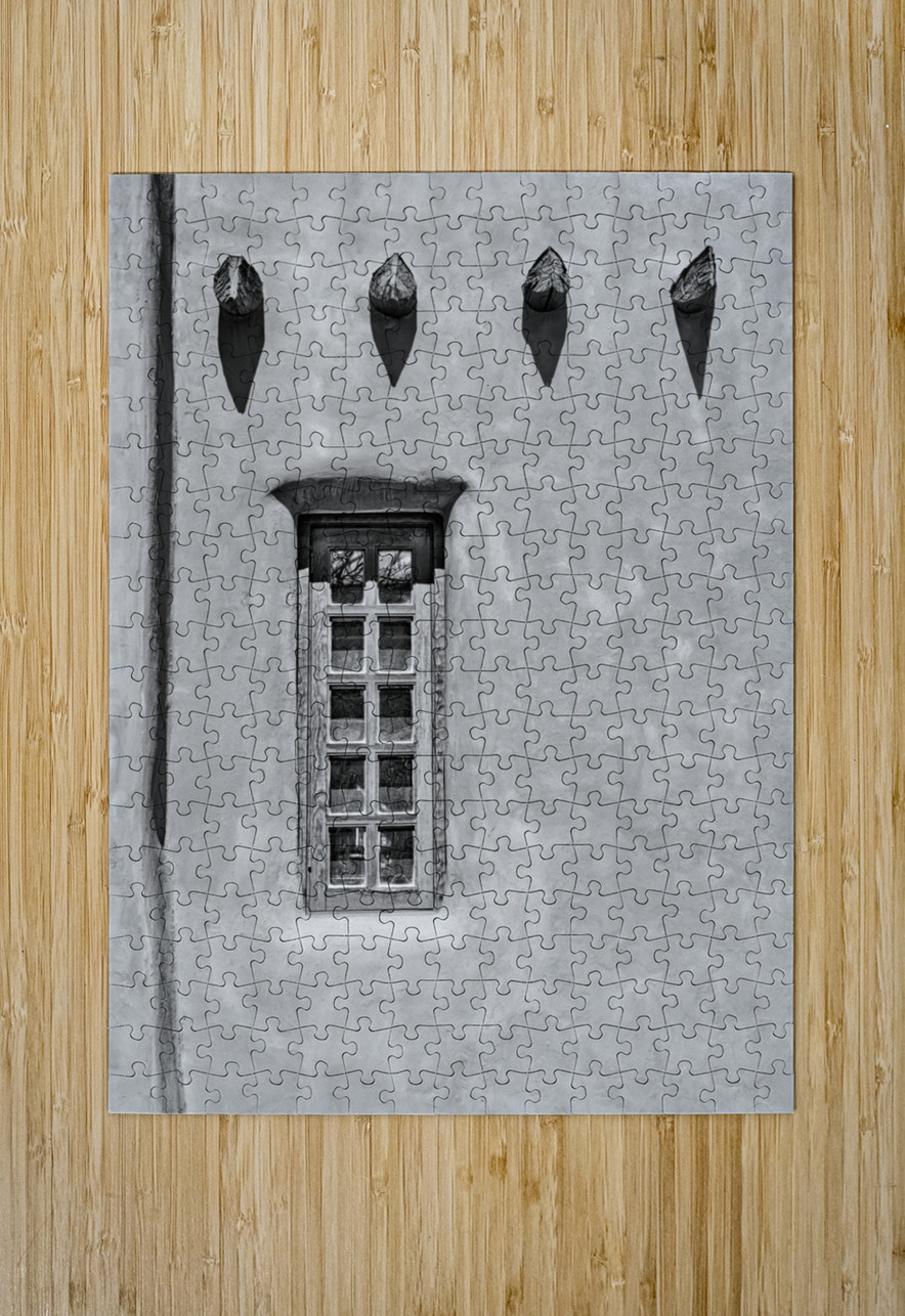 Window and Vigas B W Jerry Fornarotto Puzzle printing