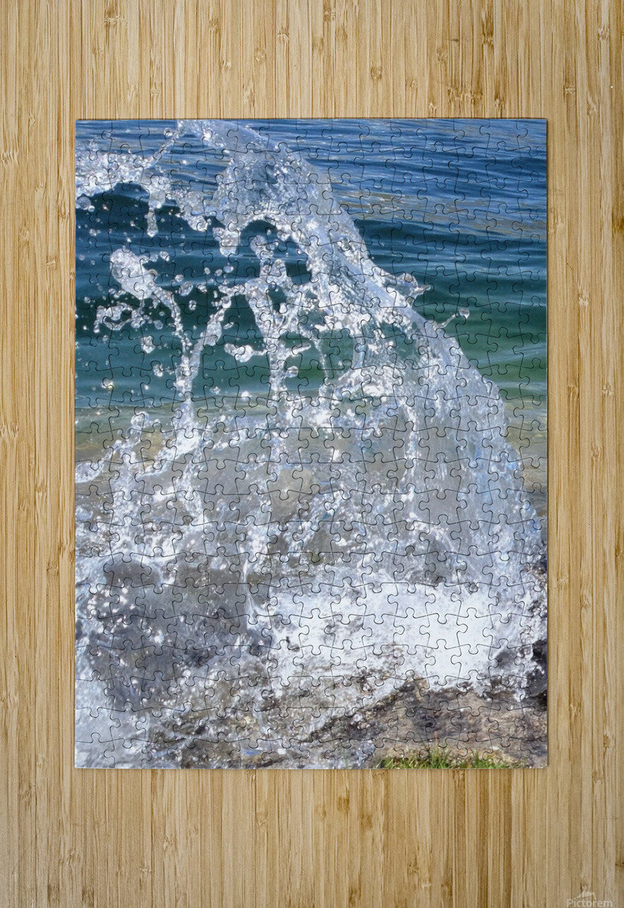 Water splash  A R G Puzzle printing