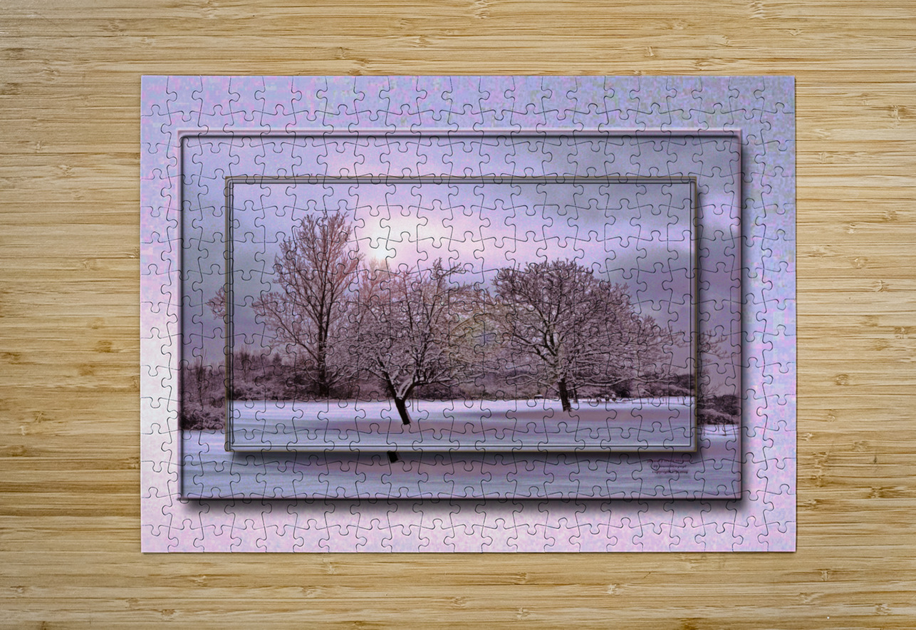 January Trees Version 2 DF PIXquisate Puzzle printing