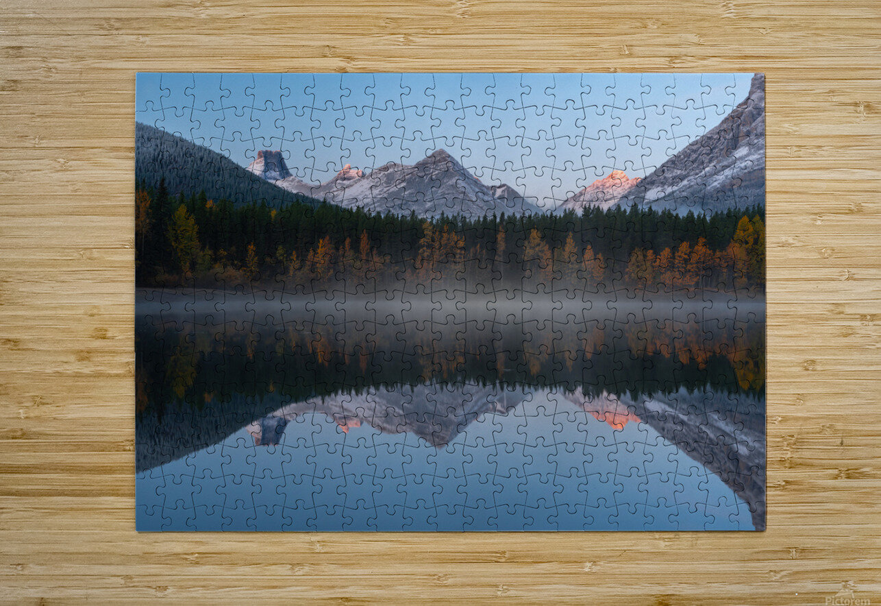 Kananaskis Sunrise - Canadian Rockies Michael Ozimko  Puzzle printing