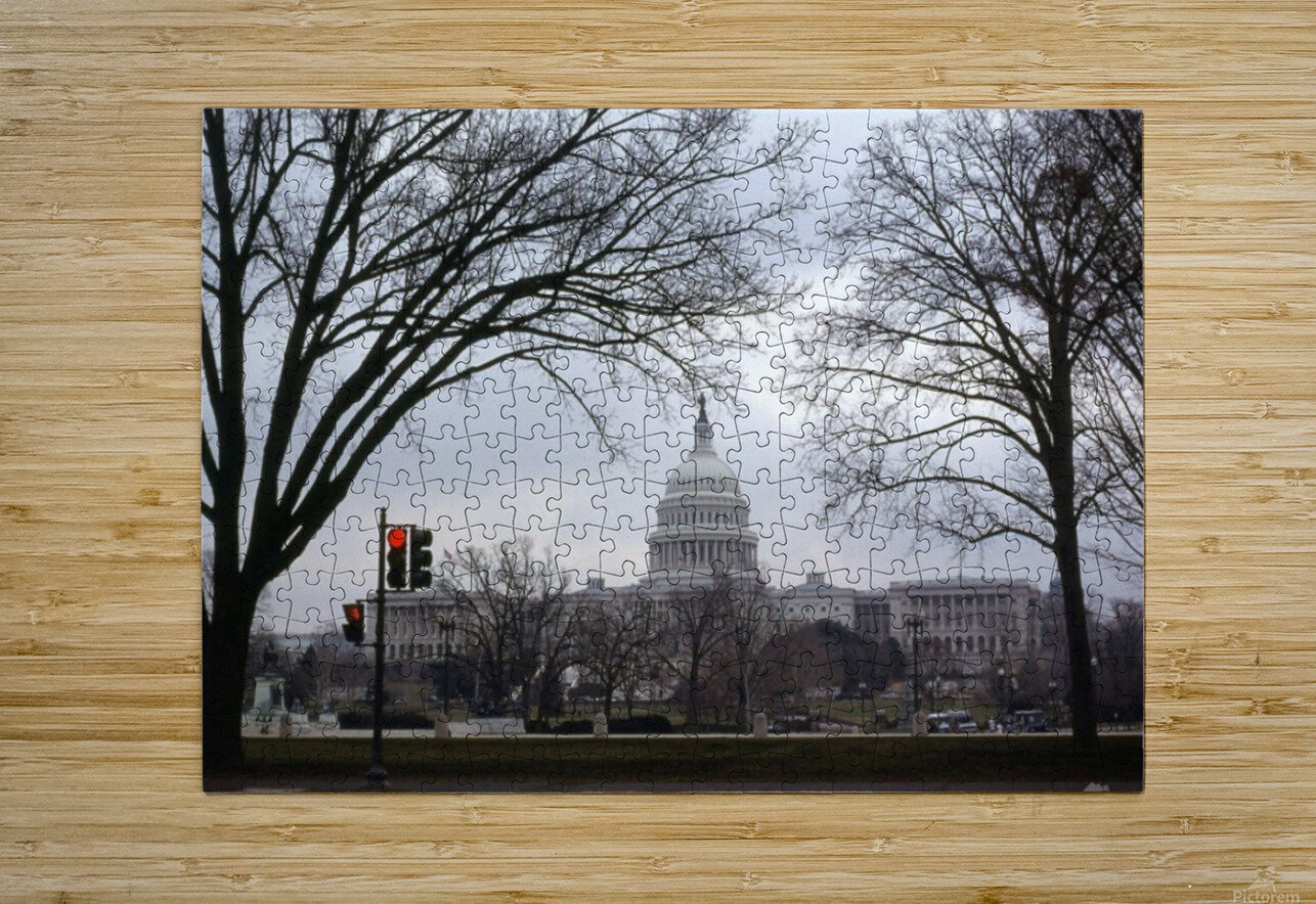 US Capital Bldg. Small Print Katherine Lindsey Photography Puzzle printing