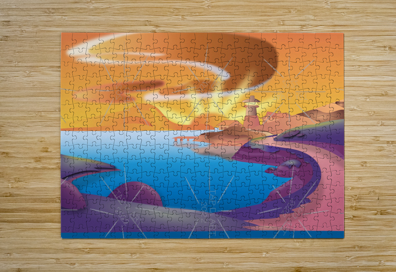 LIGHTHOUSE TAP D ART Puzzle printing