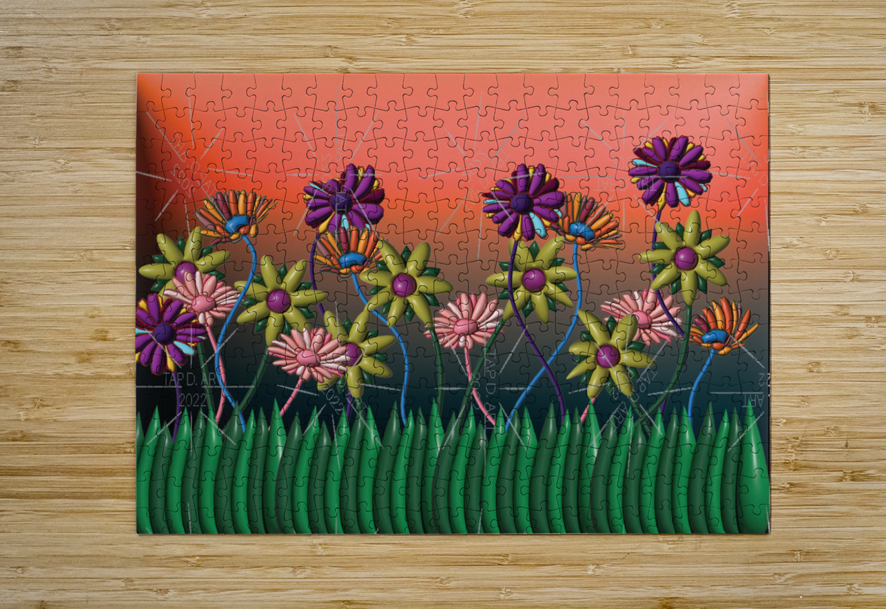 ROSEGRASS TAP D ART Puzzle printing