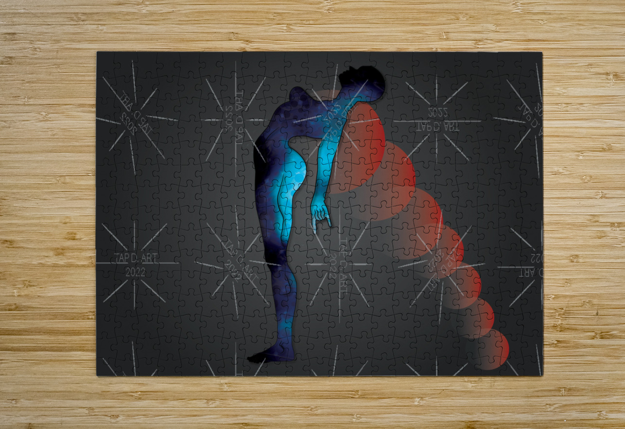 TRUST FALL SAVE ME TAP D ART Puzzle printing