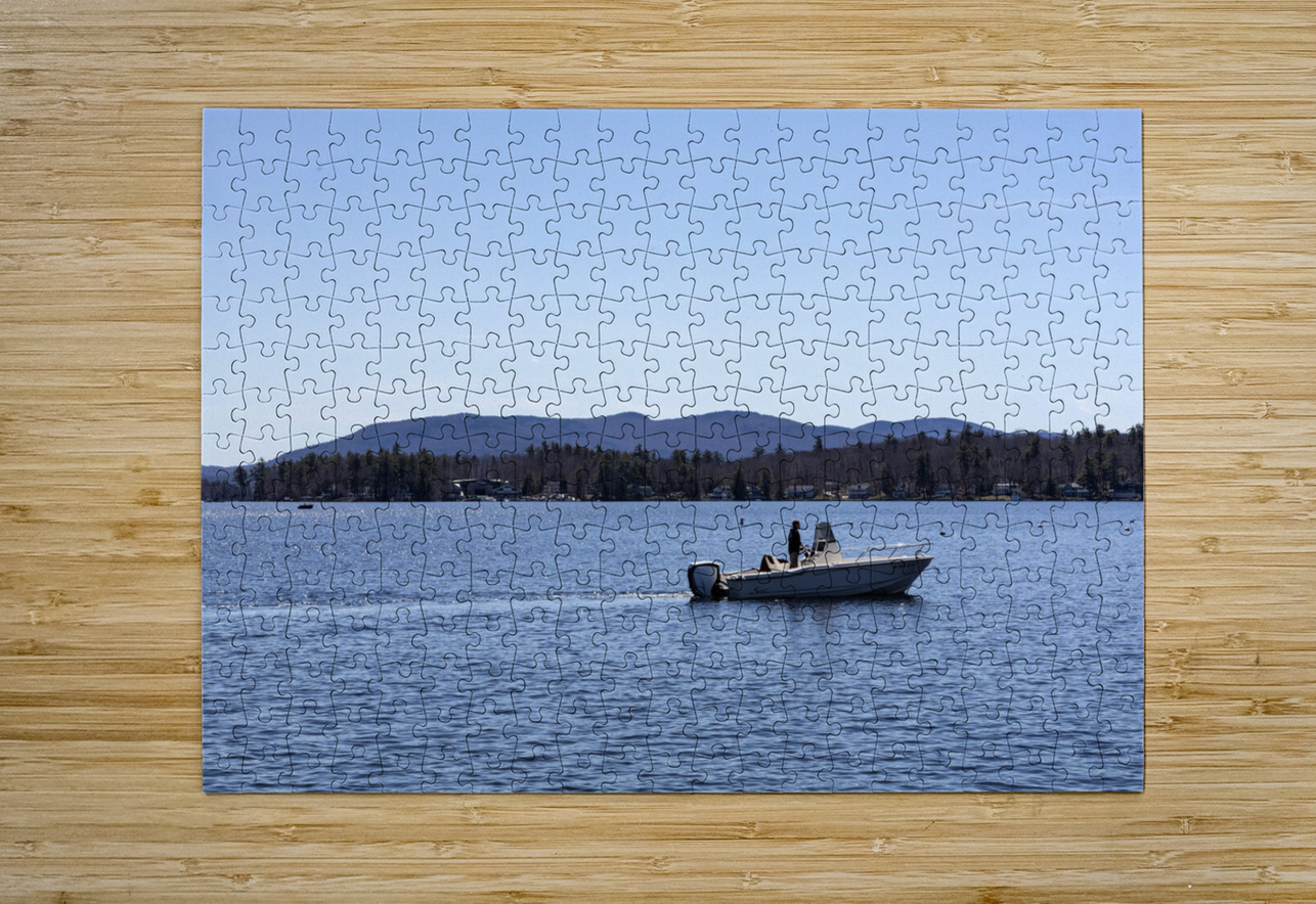 Boating on Lake Winnipesaukee Palumbo Photography Puzzle printing