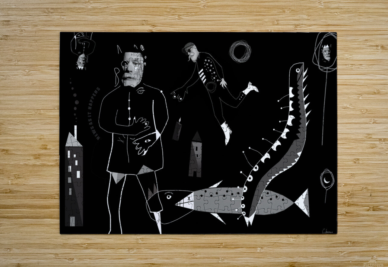 cateatskingsfish Christoph Puzzle printing