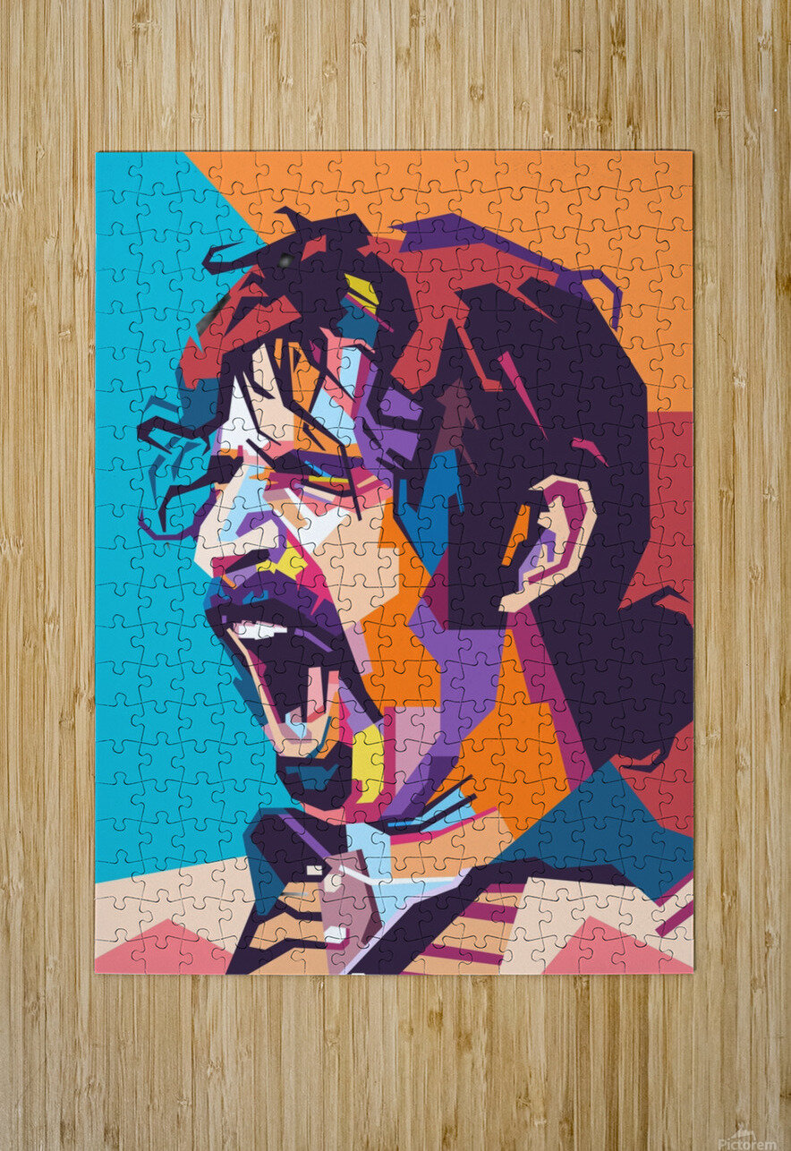 Frank Zappa art Hantamrata Puzzle printing