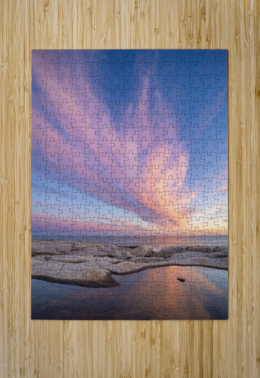 Cotton Candy Sunset Hugh Chisholm Photography Puzzle printing
