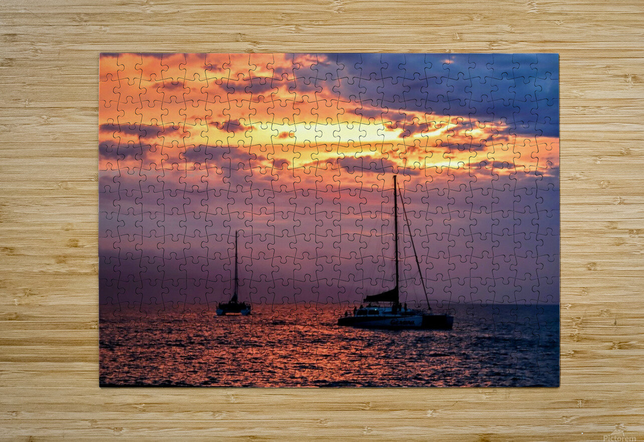 Sailboat Kaanapali Marolf Photography Puzzle printing