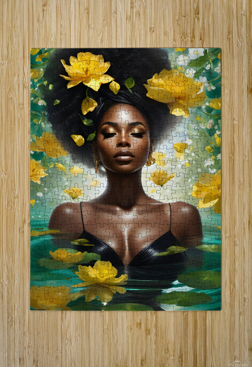 AFRICAN WOMAN PORTRAIT   IMG 9330 NikaLim Puzzle printing