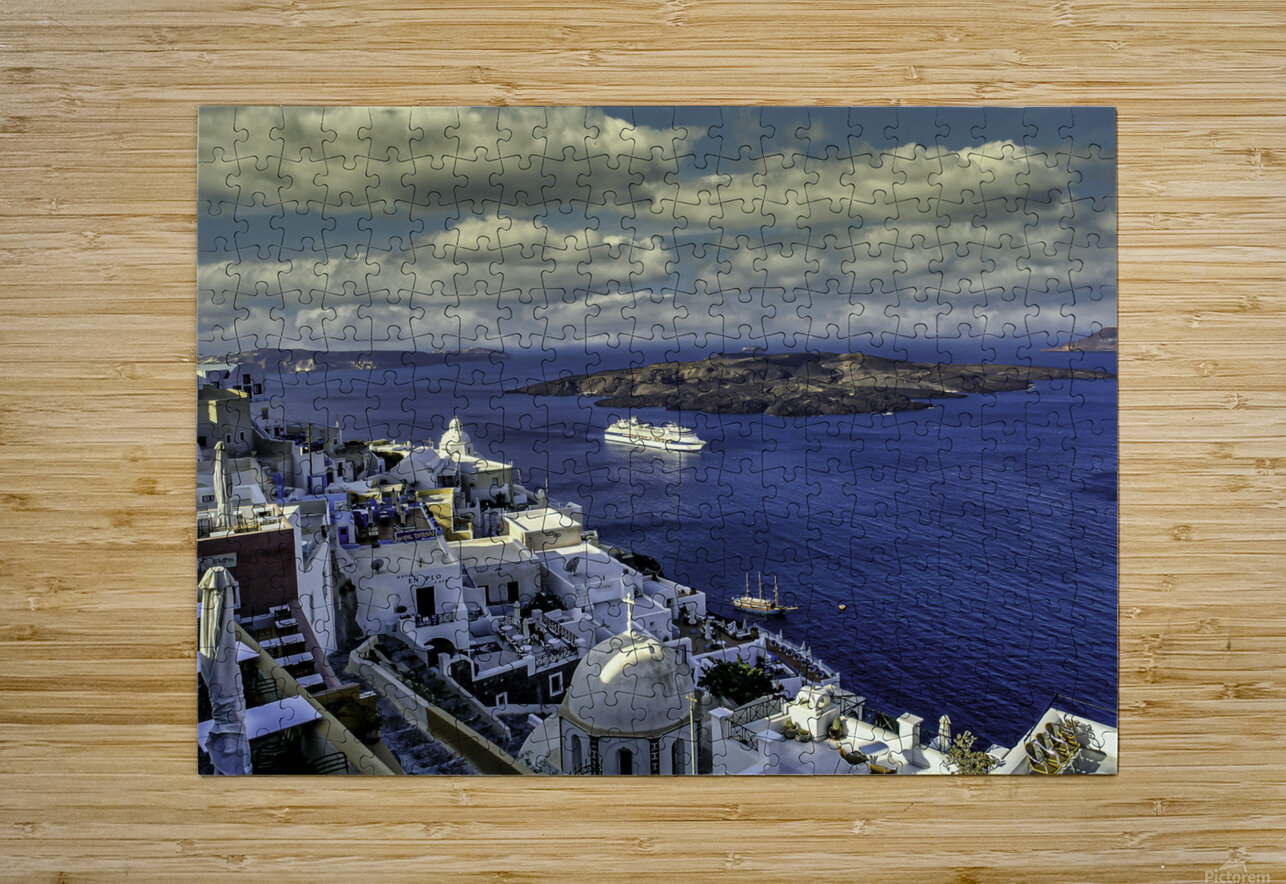 Santorini 2 Bob Tamburello Puzzle printing