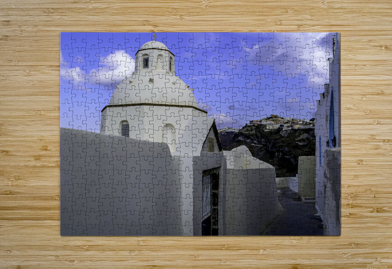 Santorini 3 Bob Tamburello Puzzle printing