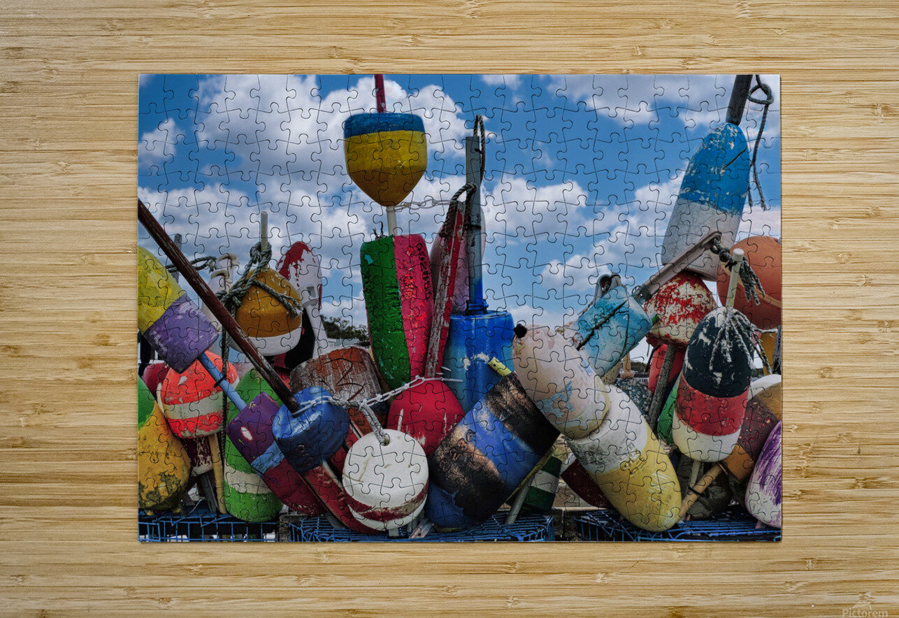 Buoys Provincetown Ma Marty Ma Puzzle printing