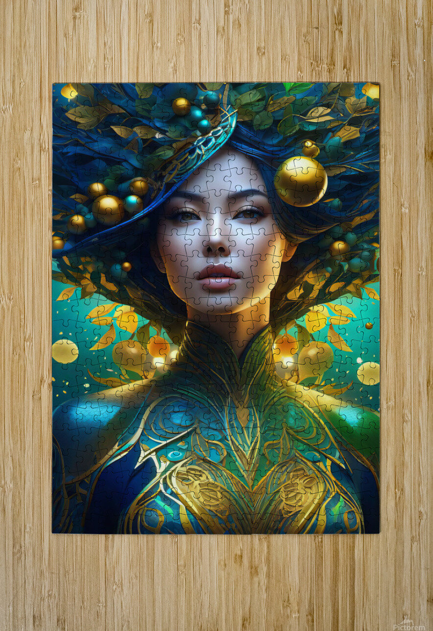 COLORFUL TREE WOMAN    IMG 2408 NikaLim Puzzle printing