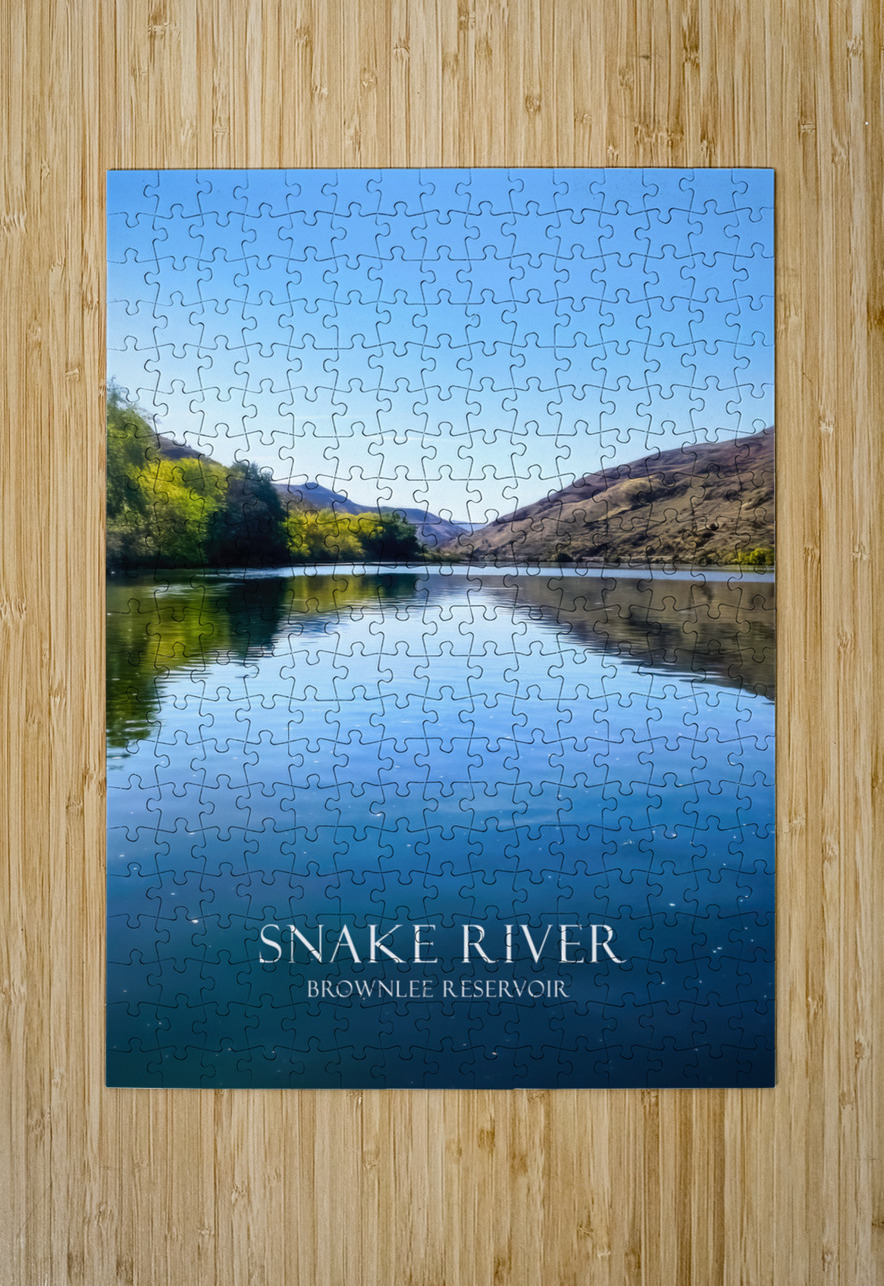 The Snake River in Oregon Shelia Hunt Photography Puzzle printing