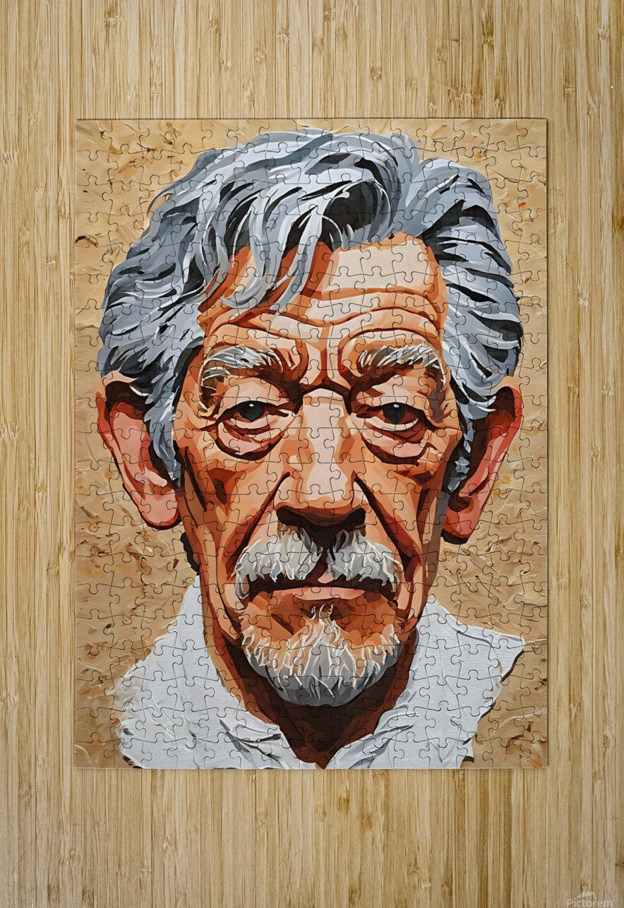 Ian McKellen  Winston Mauricio Casco Sobalvarro Puzzle printing