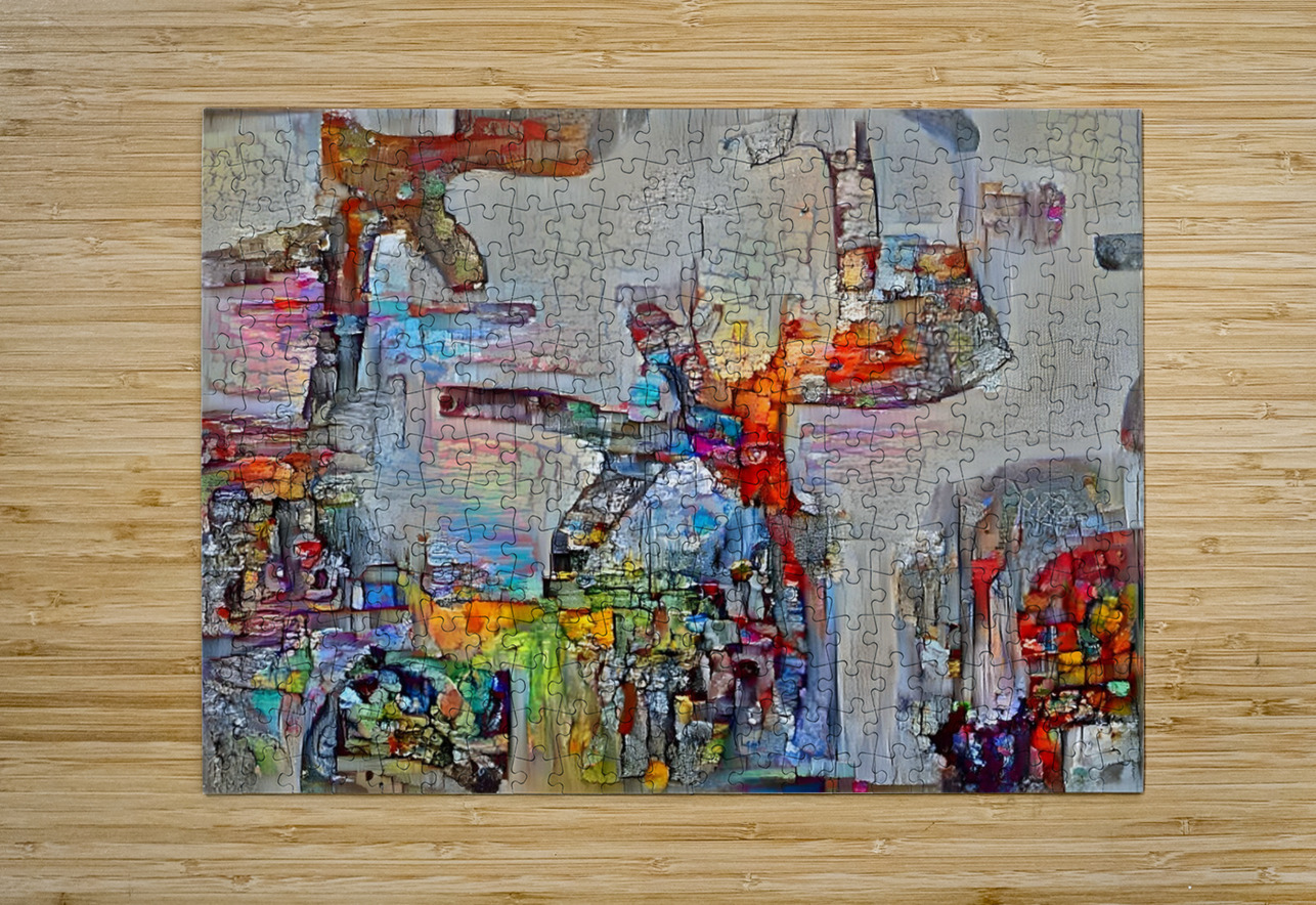 flair stick men Luciano Puzzle printing