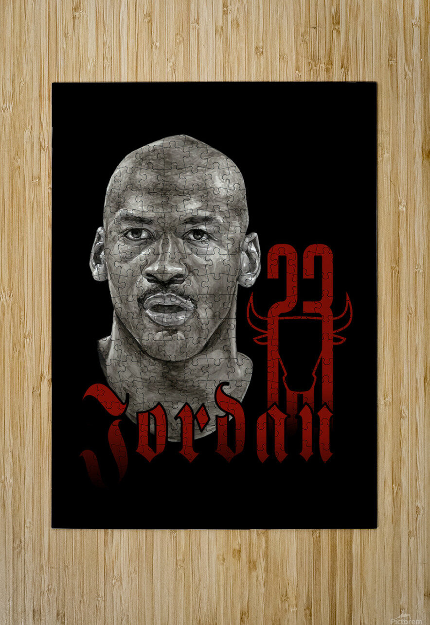 Michael Jordan 23 GOAT Zevret Puzzle printing