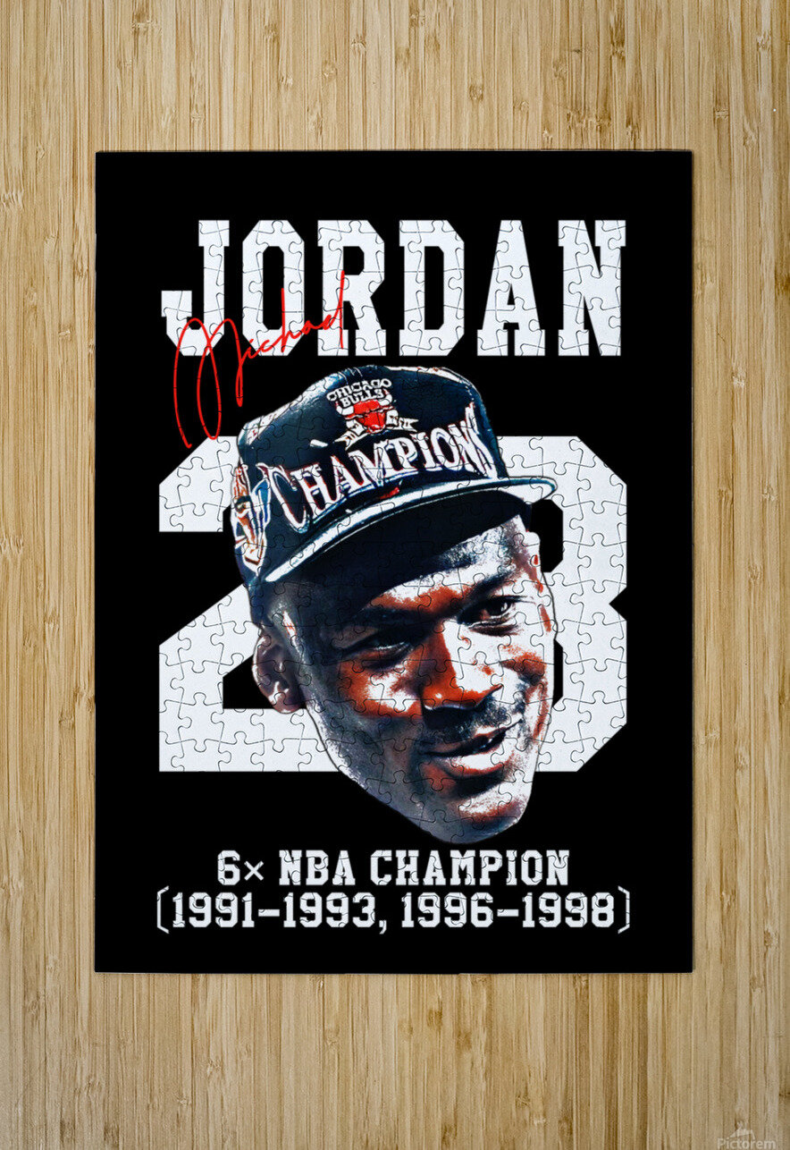 Michael Jordan Champions Zevret Puzzle printing