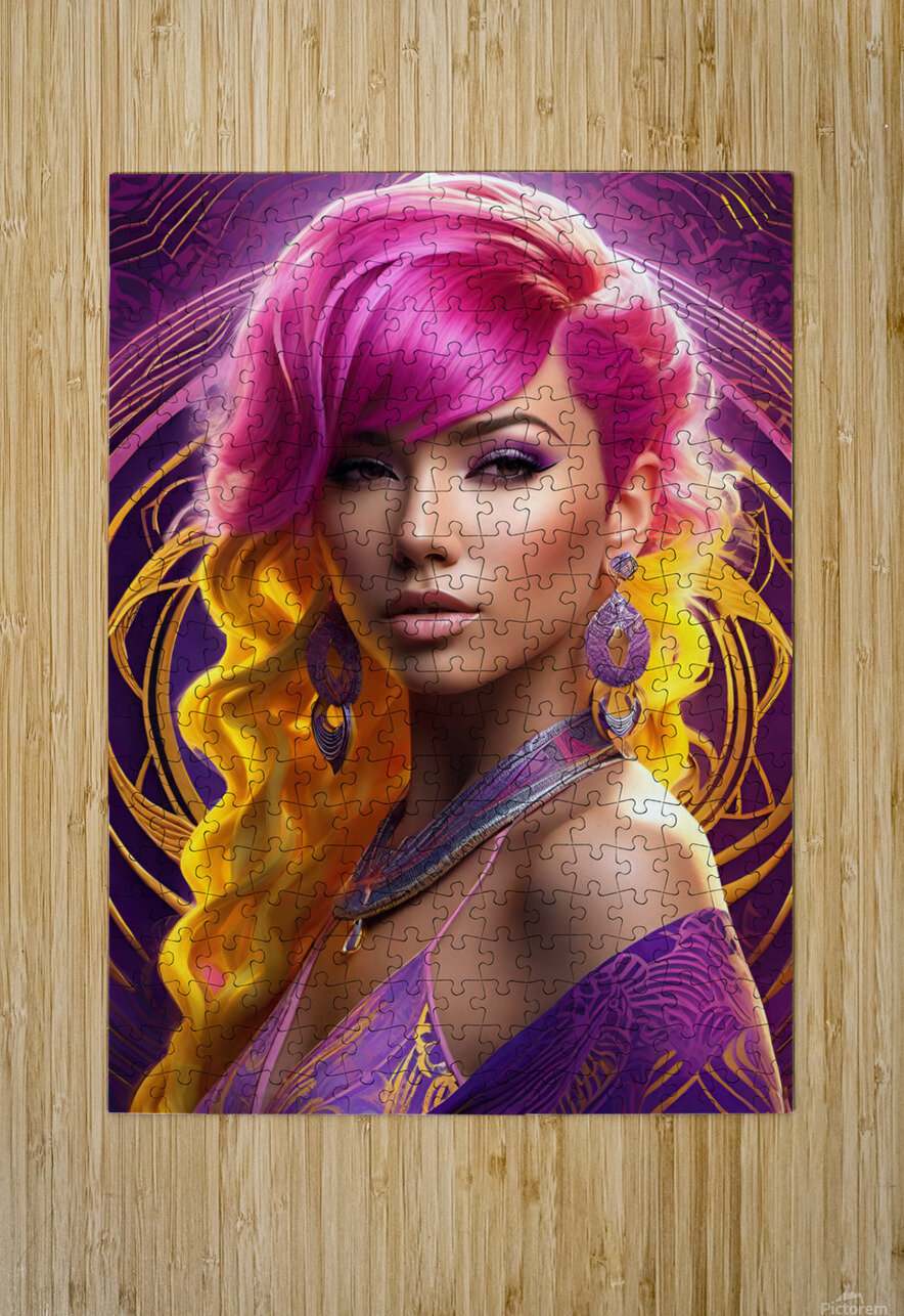 FASHION WOMAN PORTRAIT   IMG 1824 NikaLim Puzzle printing