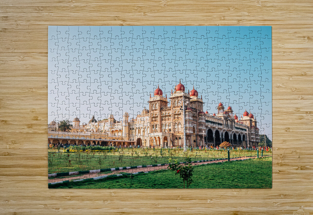 Mysore Palace in India sanga Puzzle printing