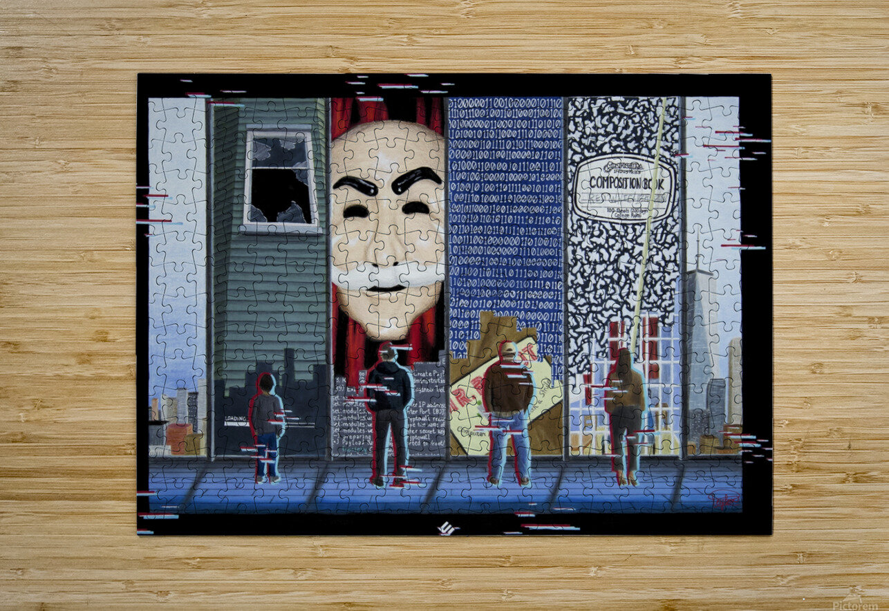 F-Society Peyton Koole Puzzle printing