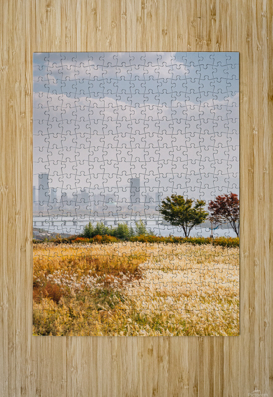 Seoul autumn scenery sanga Puzzle printing