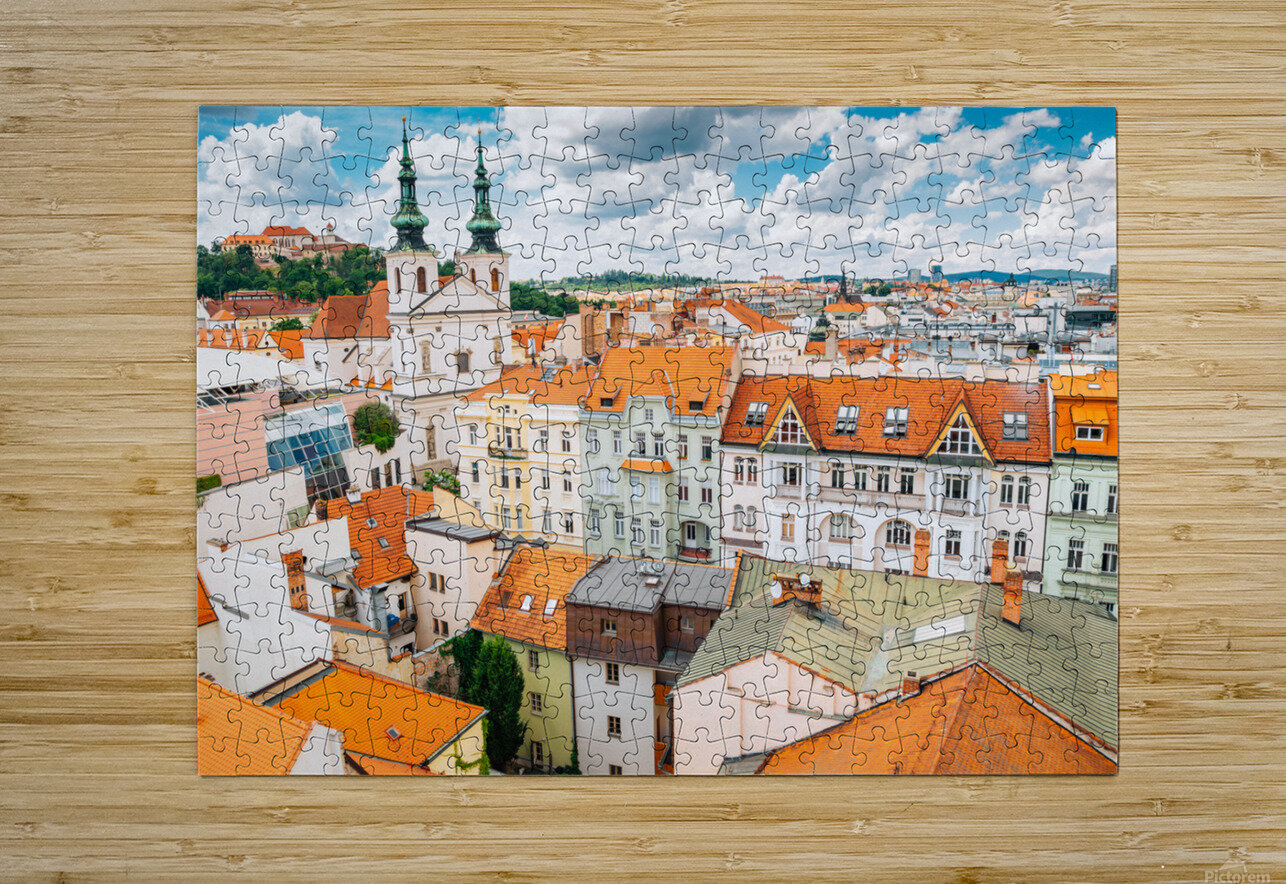 Brno Czech sanga Puzzle printing