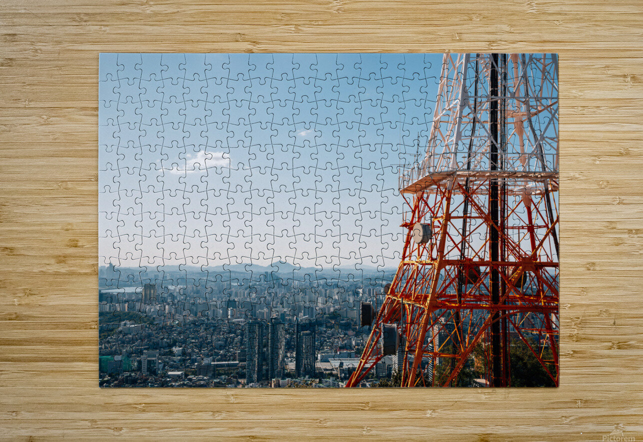 Seoul cityscape sanga Puzzle printing