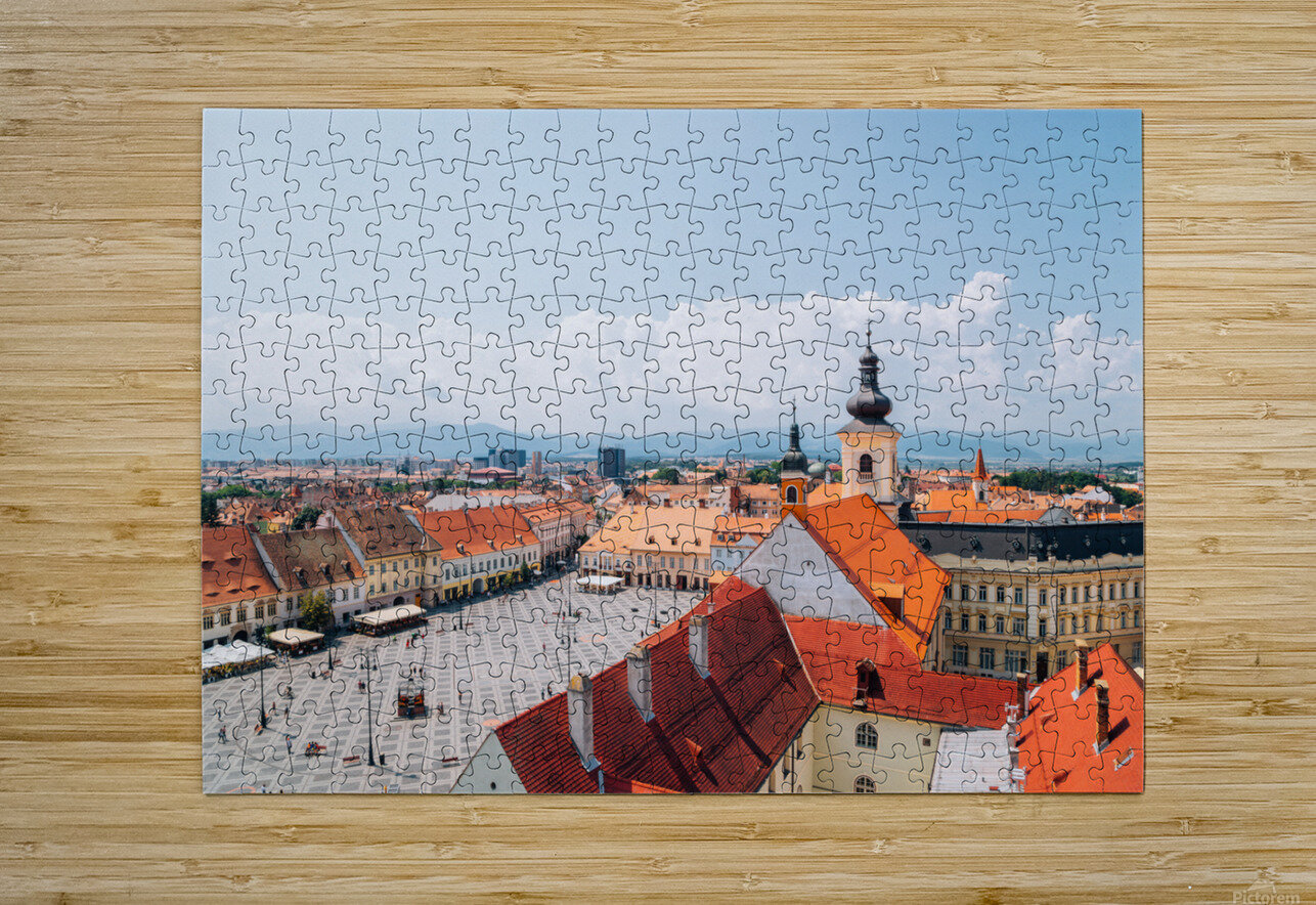 Sibiu Romania sanga Puzzle printing