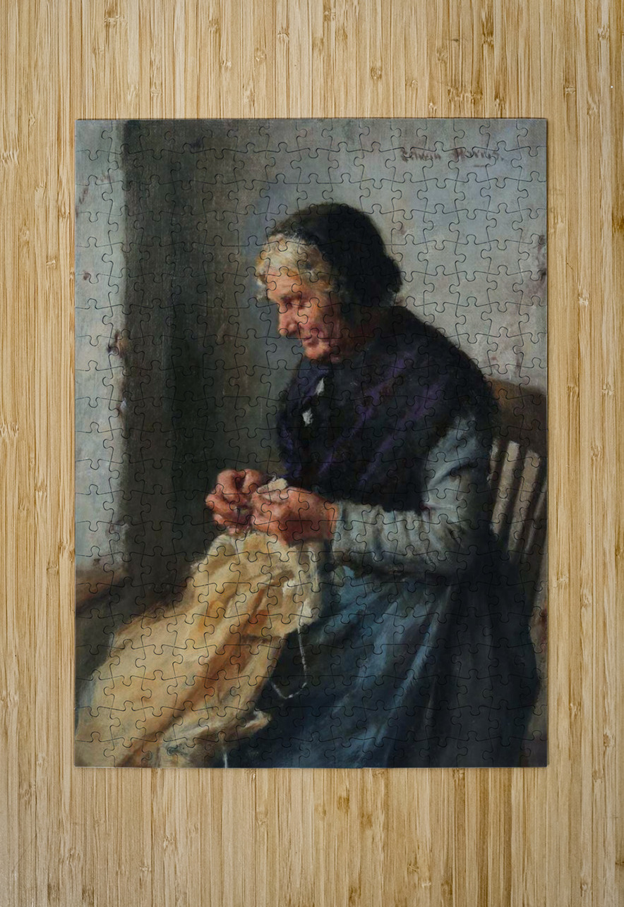 EDWIN HARRIS 1855 1906 NEARLY DONE ASAR STUDIOS Puzzle printing