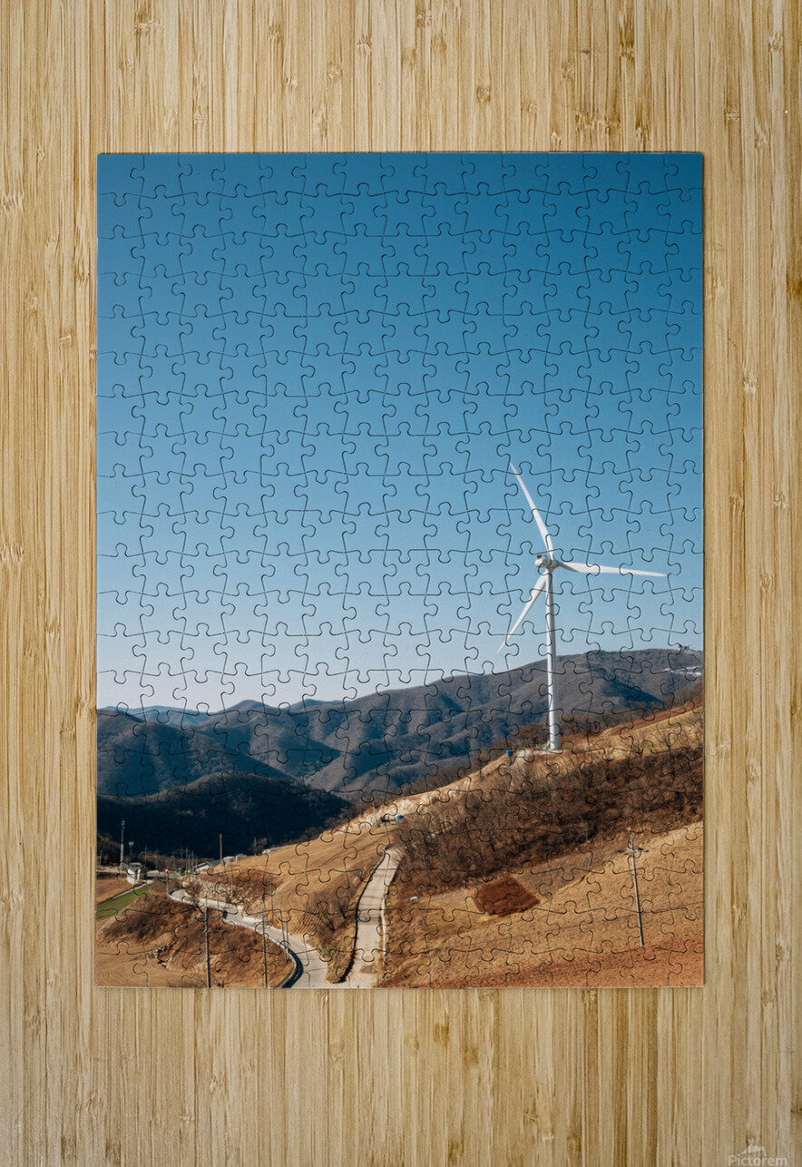 winter mountain sanga Puzzle printing