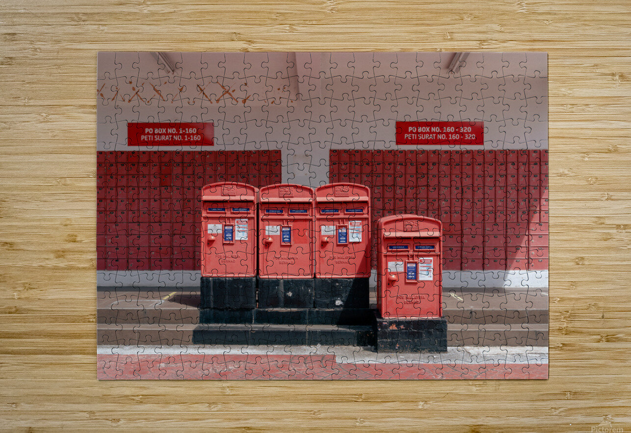 Malaysia Post Office sanga Puzzle printing