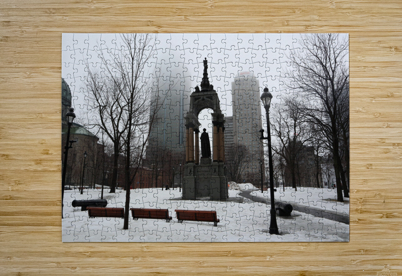 Montreal Monuments Rodney Allan Gardner Puzzle printing