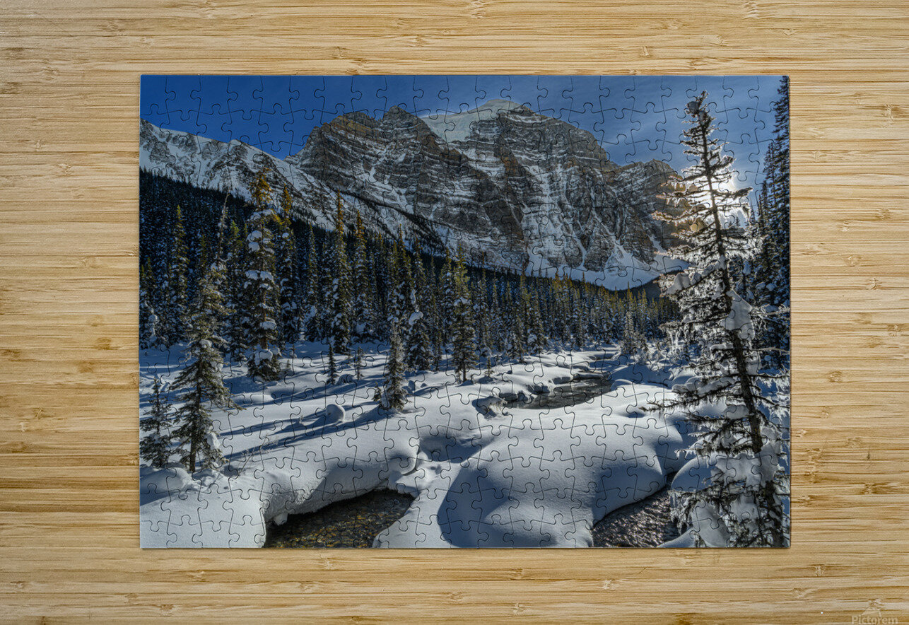 Paradise Valley Banff N.P. AB Jim Wiebe Puzzle printing