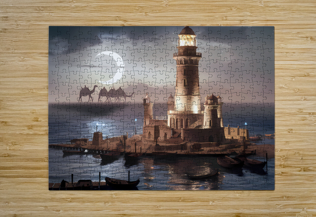Alexandria Lighthouse Nazih Puzzle printing