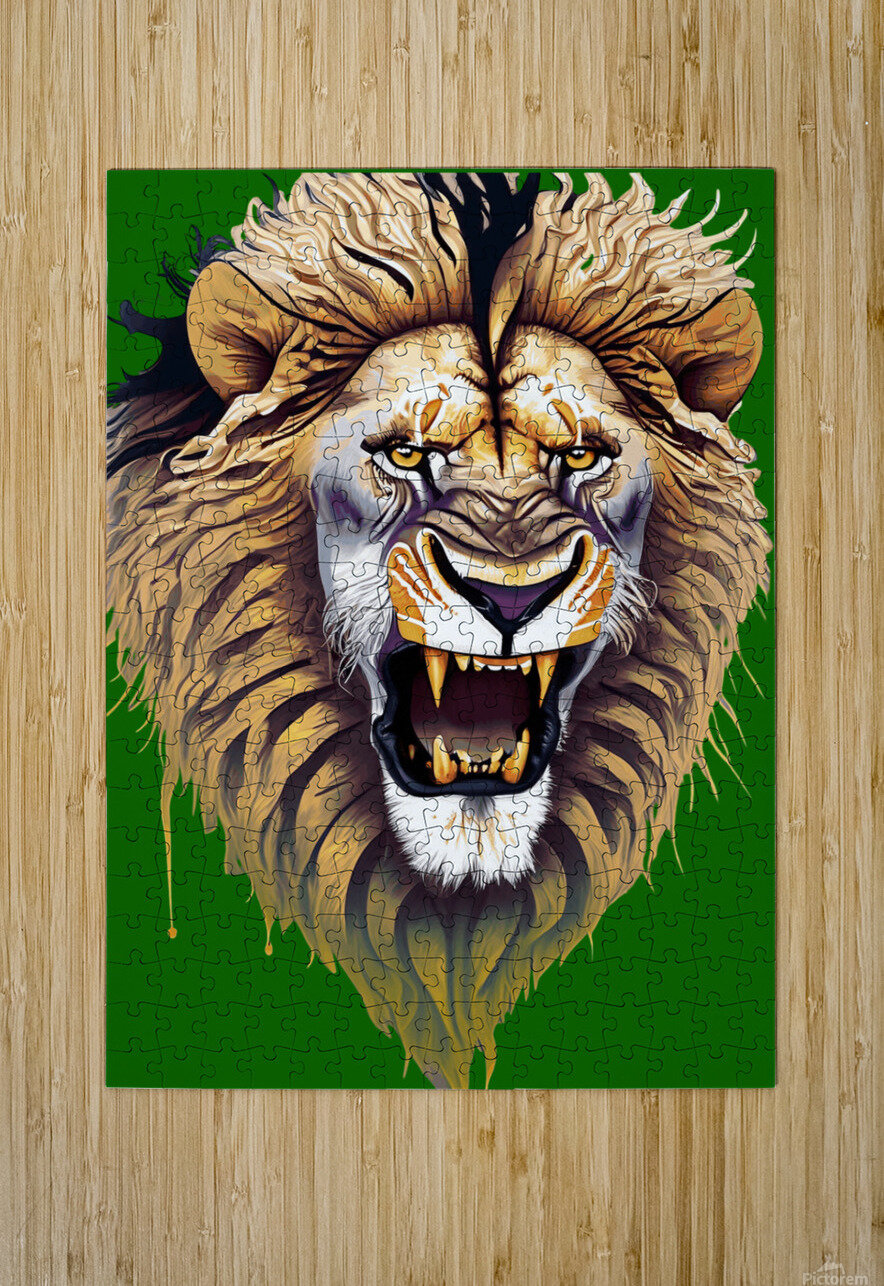 Lion head 13 Bayu Perkasa Puzzle printing