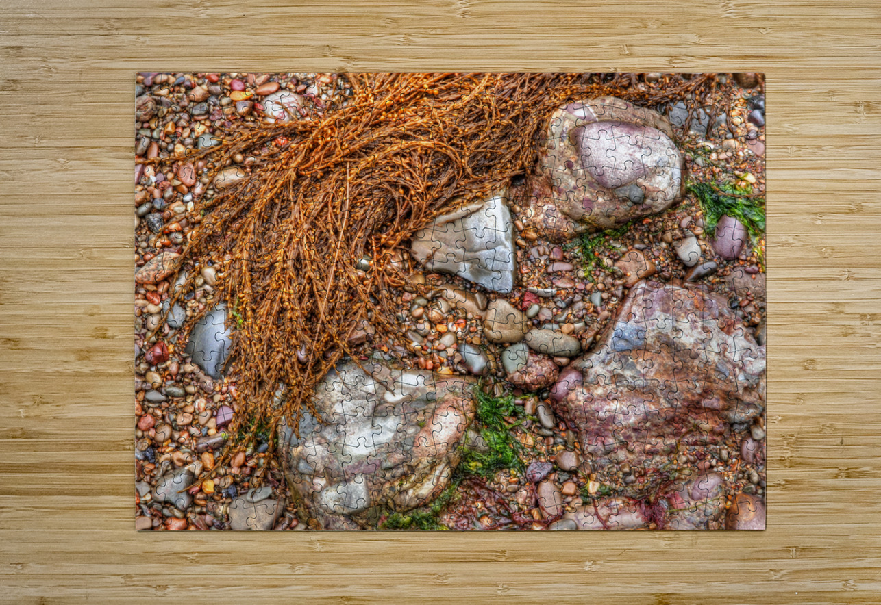 Pebbles On The Beach Gill Billington Puzzle printing