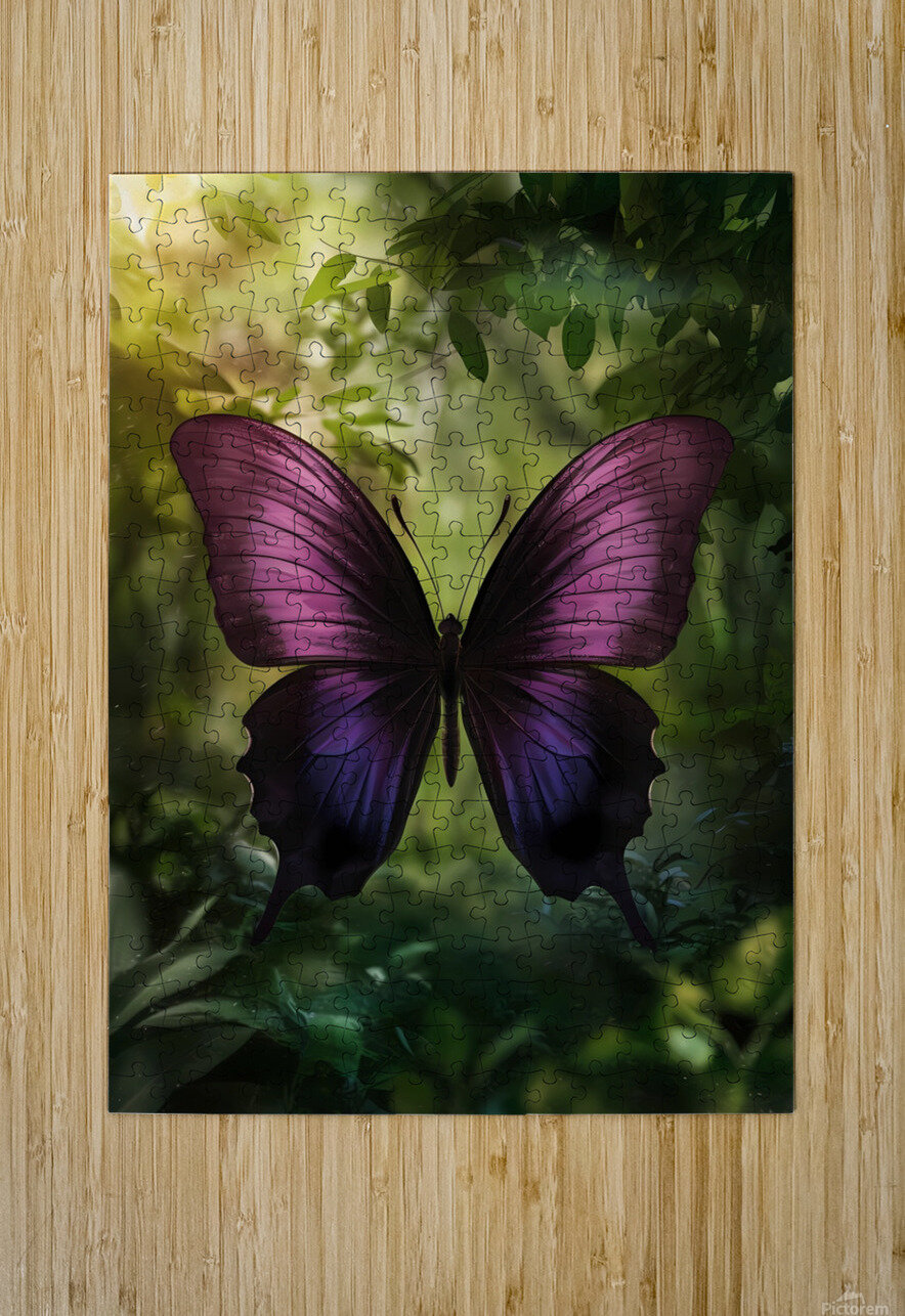  The butterfly contemplates life Al Rubaawi Puzzle printing