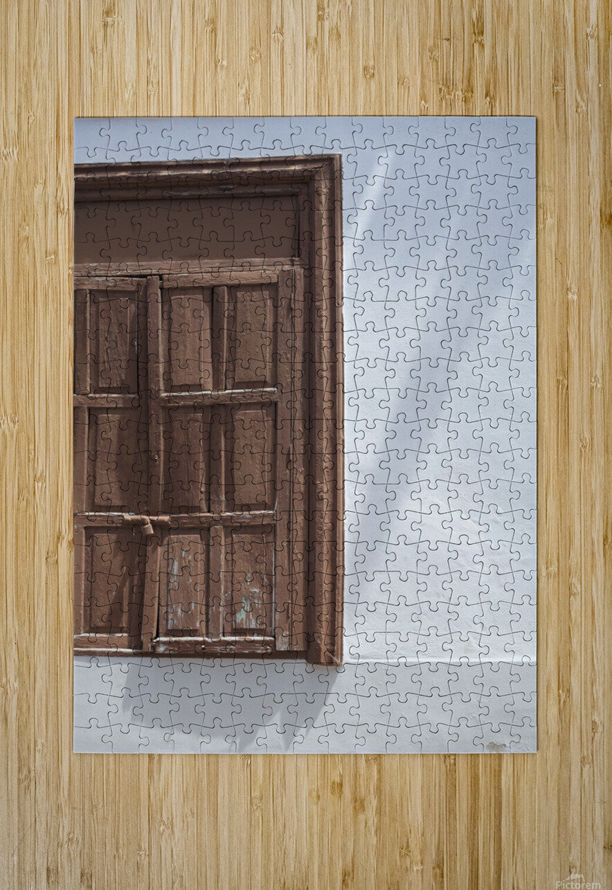 Volet marron Laetitia Servant Puzzle printing